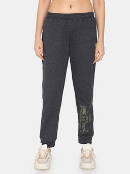 Zivame - Rosaline Bounds Easy Movement Relaxed Pants - Black Beauty