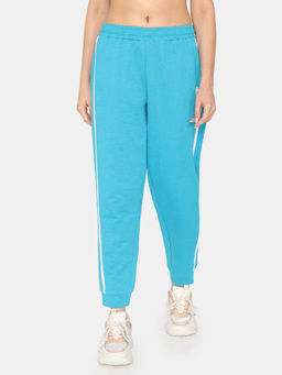 Zivame - Rosaline Zest Easy Movement Relaxed Pants - Enamel Blue