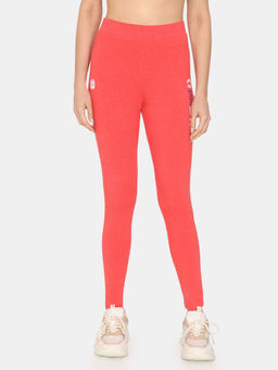 Zivame - Rosaline Zest Easy Movement Leggings - Poppy Red