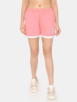 Zivame - Rosaline Zest Easy Movement Shorts - Conch Shell