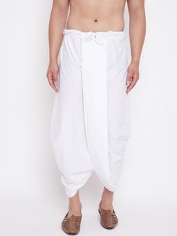 Vastramay - Mens White Traditional Dhoti