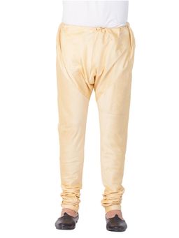 Vastramay - Mens Gold Silk Blend Pyjama
