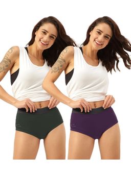 FREECULTR - Womens Antibacterial Micromodal Airsoft Boxer Brief Multi-Color (Pack of 2)