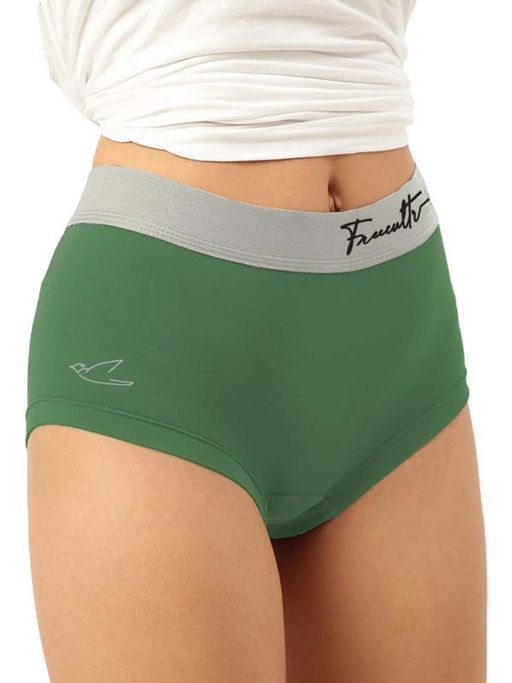 FREECULTR Womens Antibacterial Micromodal Airsoft Cult Boxer Brief Green