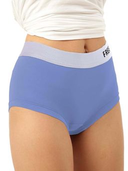 FREECULTR - Womens Anti Bacterial Micromodal Airsoft Silverfox Boxer Brief Blue