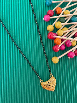 Digital Dress Room - Short Mangalsutra Simple Design Pendant