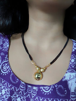 Digital Dress Room - Short Mangalsutra Vati Designs 2 Line