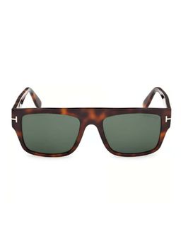 Tom Ford Eyewear - Green Acetate Full Rim Men Sunglasses (Ft0907 55 53N) (55)