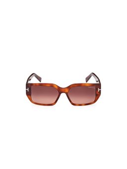 Tom Ford Eyewear - Red Acetate Full Rim Women Sunglasses (Ft0989 56 53T) (56)