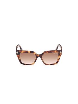 Tom Ford Eyewear - Brown Acetate Full Rim Women Sunglasses (Ft1030 53 53F) (53)