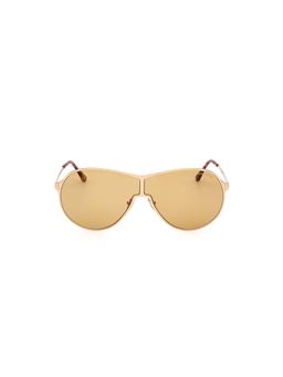 Tom Ford Eyewear - Brown Metal Full Rim Unisex Sunglasses (Ft1174 71 30E) (71)