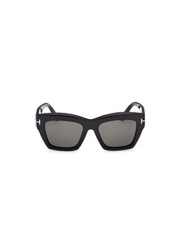 Tom Ford Eyewear - Grey Acetate Full Rim Women Sunglasses (Ft1191 52 01D) (52)
