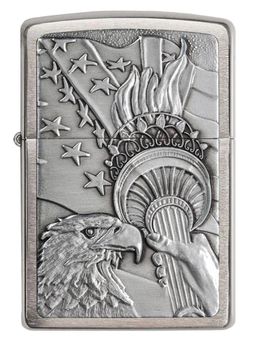 Zippo - Patriotic Eagle Windproof Pocket Lighter
