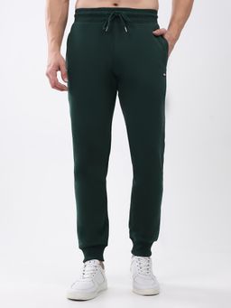 Monte Carlo - Green Solid Regular Fit Trackpant