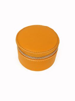 The House Of Ganges - Yellow Goldfish Rogate Vegan Leather Watch Case (S)