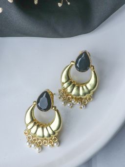 Johori - Gold Plated Black Stone Mini Bali