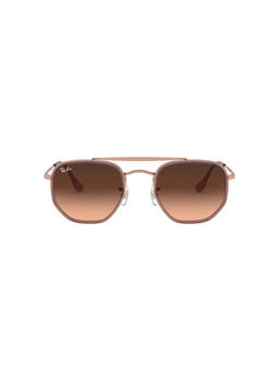 Ray-Ban - 0RB3648M Brown Gradient The Marshal II Round Sunglasses - 52 mm