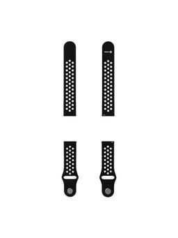 Noise - 22 MM Sports Edition Single Color Smart Watch Strap (Black)-S