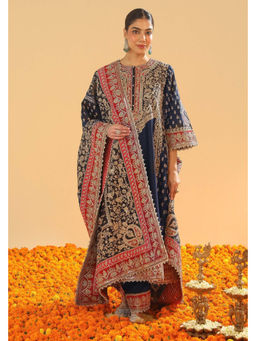 Sheetal Batra - Hana - Deep Blue Long Kalidaar Kurta with Salwar