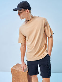 Bewakoof - Mens Cream Oversized T-Shirt