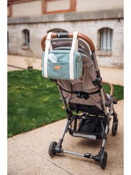 Beaba - Mini Paris Diaper Bag & Organizer - Sage Green