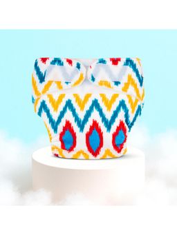 Superbottoms - Newborn UNO Reusable Cloth Diaper (0-3 Months) - Ikat Chevron