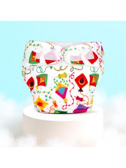 Superbottoms - Newborn UNO Reusable Cloth Diaper (0-3 Months) - Coloured Skies
