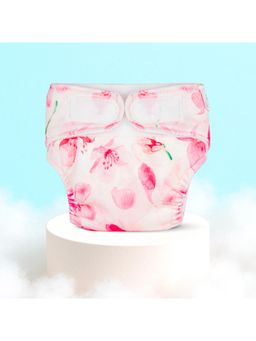 Superbottoms - Newborn UNO Reusable Cloth Diaper (0-3 Months) - Cherry Blossom