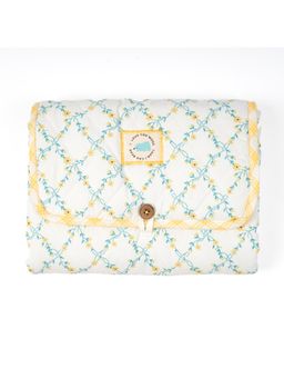 TIDY SLEEP - Diaper Changing Mat for Newborns & Infants Baby Bloom Vines