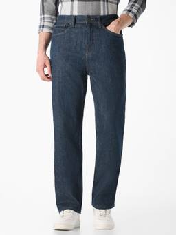 Jack & Jones - Men Dark Blue Dario Loose Fit Jeans