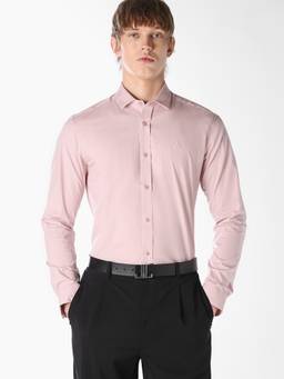 Jack & Jones - Men Pink Regular Fit Formal Shirt