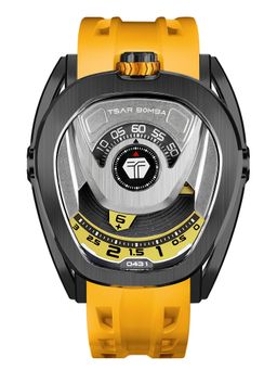 Tsar Bomba - Black Reactor Luxury Sport Automatic Multi Layer Dial Watch-Tb8213A-05.1_2Set (Medium)
