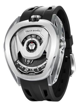 Tsar Bomba - Silver Reactor Luxury Sport Automatic Multi Layer Dial Watch-Tb8213A.1_1-02 (Medium)