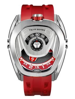 Tsar Bomba - Silver Reactor Luxury Sport Automatic Multi Layer Dial Watch-Tb8213A.1_1-04 (Medium)
