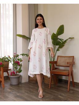 Bud & Tulip - White Check Dream Dress