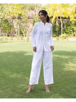 Bud & Tulip - White Vyola Co-Ord (Set of 2)