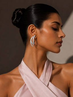 House of Pehr - Silver Plated Drop Earrings
