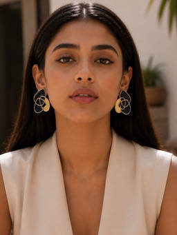 House of Pehr - Gold Plated Enamelled Studs