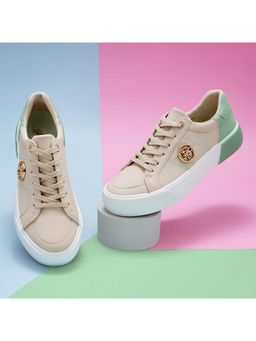 U.S. POLO ASSN. - Women Green Katy 3.0 Colorblock Sneakers