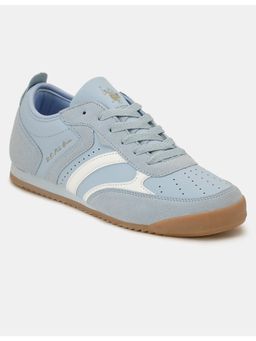 U.S. POLO ASSN. - Women Blue Bianca Lace-Ups Round Toe Sneakers