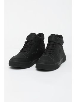 Snitch - Black Solid Sneakers