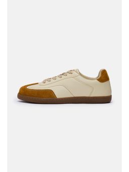 Snitch - Sable Colorblock Beige Sneakers