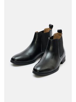 Snitch - Black Knight Ankle High Chelsea Boots