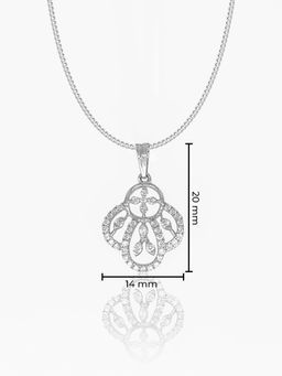 Maiora Diamonds - Floriferous 14K Gold Pendant | Lab Grown Diamonds | Rose Gold