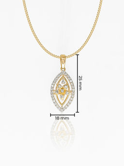 Maiora Diamonds - Eloquent 14K Gold Pendant | Lab Grown Diamonds | Rose Gold