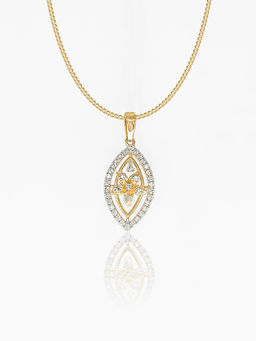 Maiora Diamonds - Eloquent 18K Gold Pendant | Lab Grown Diamonds | White Gold