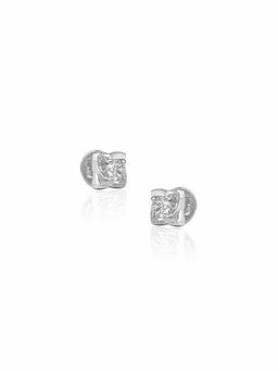 Maiora Diamonds - 0.50 Carat | 18K Gold VS Diamond Earrings | Lab Grown Diamonds | White Gold
