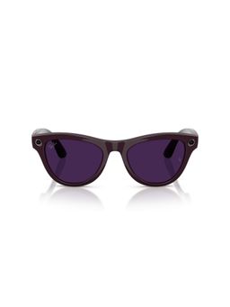 Ray-Ban Meta - Ray-Ban | Meta Skyler Unisex Shiny Mystic Violet Frame Transitions Violet Lens - 0RW40146701CH52
