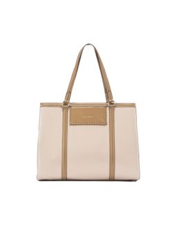 Lino Perros - Monroe Cora Beige Tote Bag
