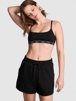 Victoria's Secret - Women Black Solid Shorts